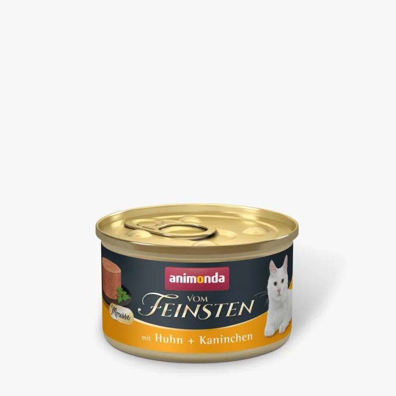 83030 animonda vom feinsten adult mousse mit huhn und kaninchen katze nassfutterj