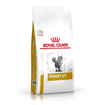 Royal Canin Urinary S/O Feline Sidik-ifrazat sistemi xəstəliklərində pişik üçün baytarlıq pəhrizi, quru yem 400 q