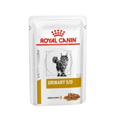 Royal Canin Urinary S/O Pişik üçün sidik-ifrazat sistemi xəstəliklərində baytarlıq pəhrizi, nəm yem, 85 q