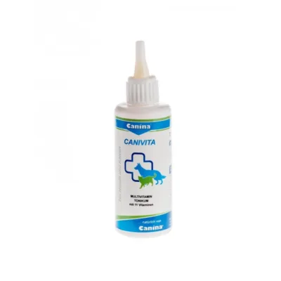 Canina Canivita Ev heyvanları üçün stresli hallarda vitamin-mineral toniki, 100 ml