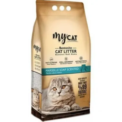 My Cat Topalanan pişik qumu, Marsel sabunu ətirli, 5 L