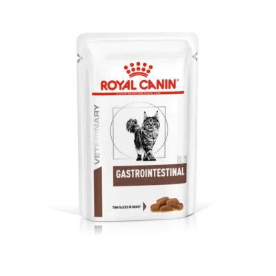 Royal Canin Gastrointestinal Feline Pişik üçün həzm pozulmasında baytarlıq pəhrizi, nəm yem, 85 q