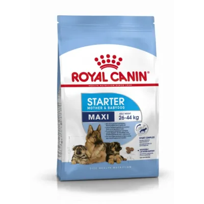Royal Canin Maxi Starter Mother & Babydog Böyük cins hamilə, südverən it və bala it üçün quru yem (15 kq)