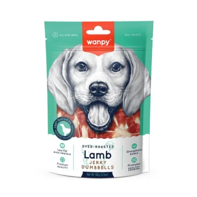 Wanpy Lamb Jerky Dumbbells itlər üçün sümük-çərəz