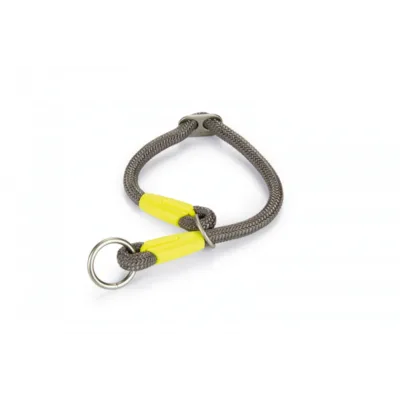 Beeztees Nikra İt üçün neylon boğucu xalta, açıq-boz, 40 sm/10 mm