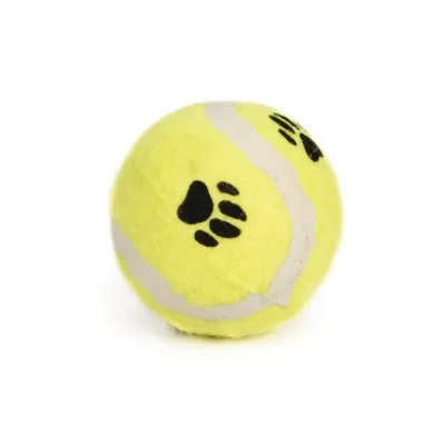 Beeztees Fetch Yellow Tennis Ball it üçün tennis topu, sarı