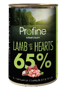 Profine 65% Lamb with Hearts itlər üçün nəm yem