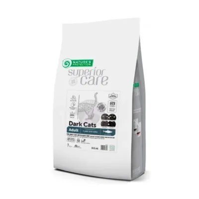 Nature’s Protection Superior Care tünd xəzli pişiklər üçün quru yem, siyənək