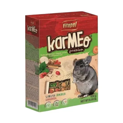 Vitapol Karmeo Premium şinşillalar üçün yem 450 qr