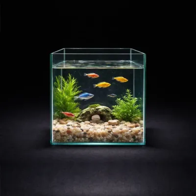 Akvarium 20x20x26 sm, 10 litr