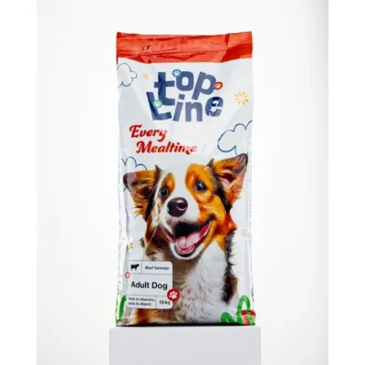 Topline mal ətli yetkin it üçün quru yem